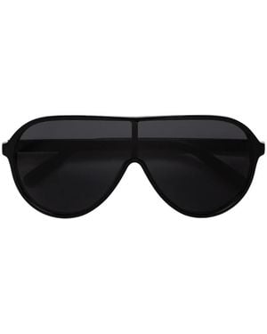 MM6 by Maison Margiela Gafas De Sol Con Montura Oversize - Negro