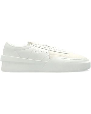 Lacoste Aura Leather Trainers - White