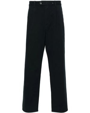Rag & Bone Pleat-Detail Twill Pants - Blue