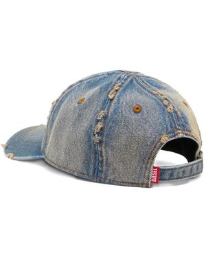 DIESEL C-Braff Hat With Worn-In Look in Red for Men | Lyst