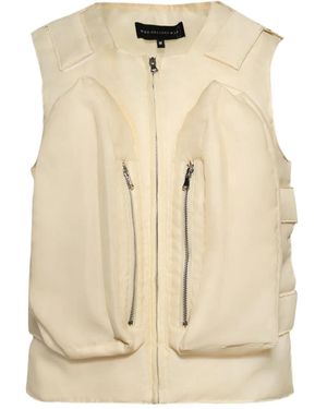 Who Decides War Bullet Point Vest - Natural