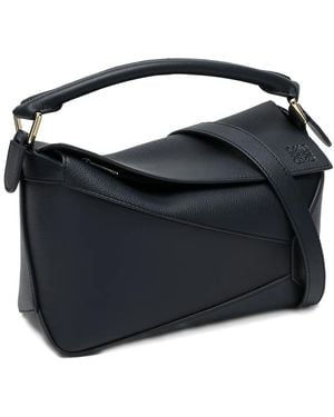 Loewe Medium Puzzle Tote Bag - Black