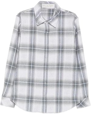 God's True Cashmere Tartan Shirt - Grey