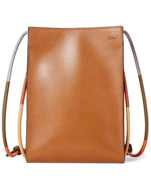Paul Smith Leather-Trimmed Multi-Strap Messenger Bag - Brown