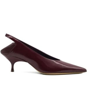 Gia Borghini 50Mm Sloane Court Shoes - Purple