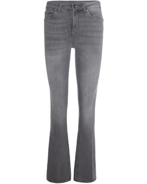 Liu Jo Bootcut-Jeans Aus Baumwolle - Grau