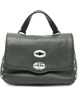 Zanellato Baby Postina Leather Shoulder Bag - Black