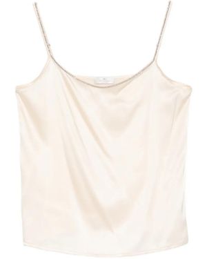 Panicale Embellished Top - Natural