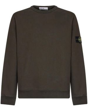 Stone Island Sudadera Con Parche Del Logo - Verde