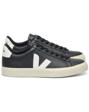 Veja Campo Logo-Patch Sneakers - Nero