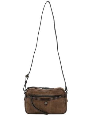 Gianni Chiarini Cora Zip-Up Shoulder Bag - White