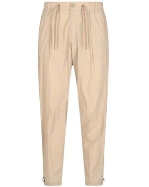 Herno Pantalones Con Cordones En La Cintura - Neutro
