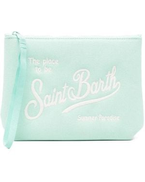 MC2 Saint Barth Aline Buidel Met Logoprint - Blauw