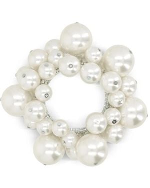 August Barron Faux-Pearl Bracelet - White