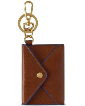 Mulberry Love Letter Leather Card Holder - Brown