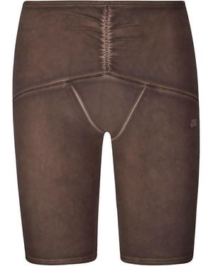KNWLS Dyed Jersey Shorts - Brown