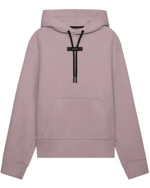On Shoes Sudadera Focus Tech C Capucha - Morado
