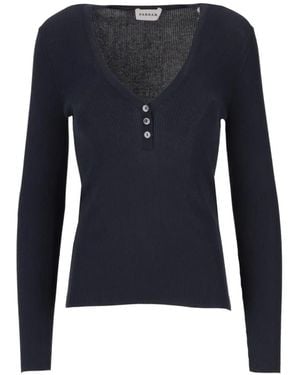 P.A.R.O.S.H. T-Shirt Cipria A Coste - Blu