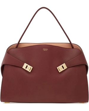 Ferragamo L Hug ショルダーバッグ - レッド