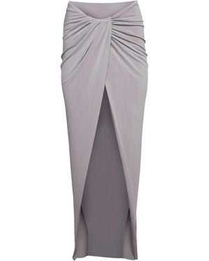 LAQUAN SMITH Gonna Con Spacco - Grigio