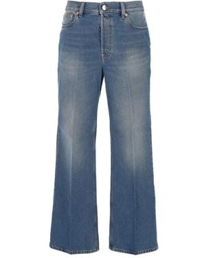 Gucci Belt Loops Jeans - Blue