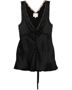 Reformation Addie Top - Black