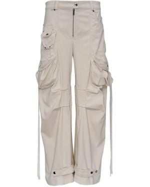 Hache Corduroy Cargo Pants - Gray