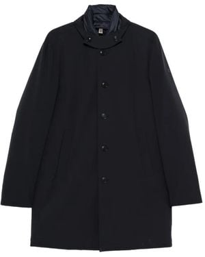 DUNO Palladium High-Neck Coat - Blue
