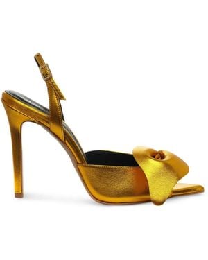 Ginissima Muse Heeled Sandals - Metallic
