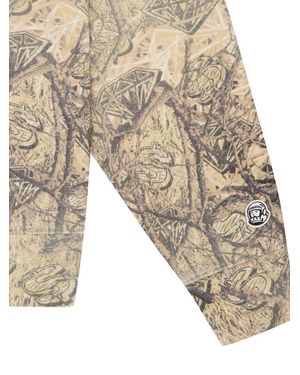 BBCICECREAM Patterned Hoodie - Natural