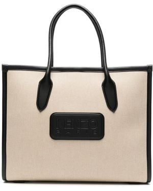 KENZO 18 トートバッグ L - ブラック
