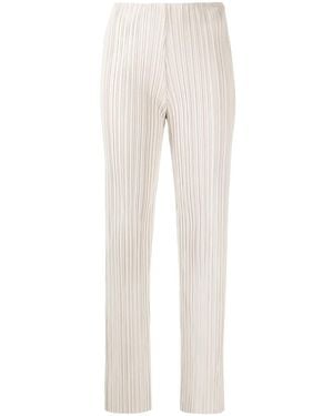 Nanushka Straight-Leg Pleated Pants - Multicolor