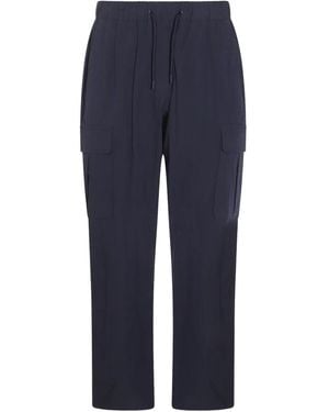 Add Cargohose Mit Geradem Bein - Blau