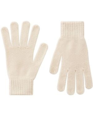 Pringle of Scotland Cashmere Gloves - White