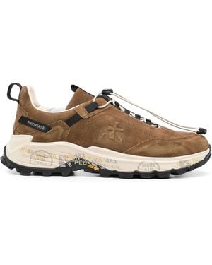 Premiata Cross 02 Trainers - Brown