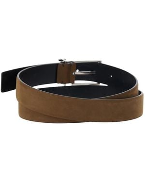 Tom Ford T Buckle Leather Belt - Black