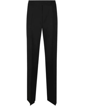 Max Mara Straight-Leg Tailored Pants - Black