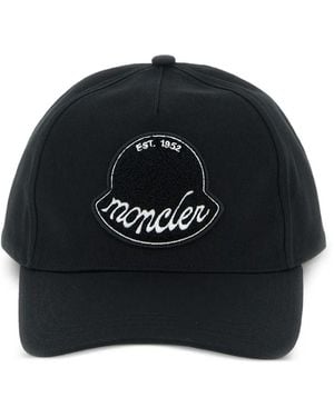 Moncler Logo Cap - Schwarz
