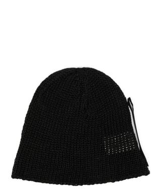 Forme D'expression Beanie Aus Baumwolle - Schwarz