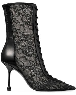 Jimmy Choo Scarlett Ankle Boots 95 - Black