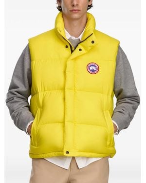 Canada Goose Quilted Gilet - Yellow