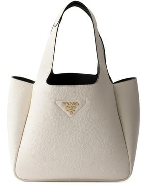 Prada Kleine Handtasche - Weiß