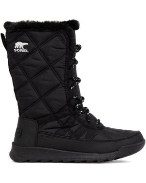 Sorel キルティング スノーブーツ - ブラック