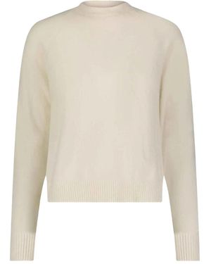 Minnie Rose Crew-Neck Cashmere Sweater - Weiß