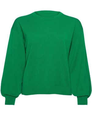 Eres Jersey De Punto Con Manga Larga - Verde
