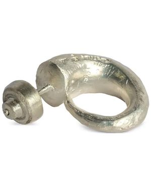 Parts Of 4 Little Horn Sterling- Earring - Metallic
