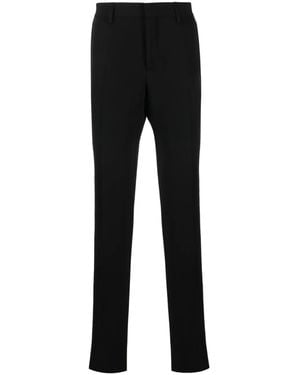 Moschino Pressed-Crease Tailored Trousers - Black