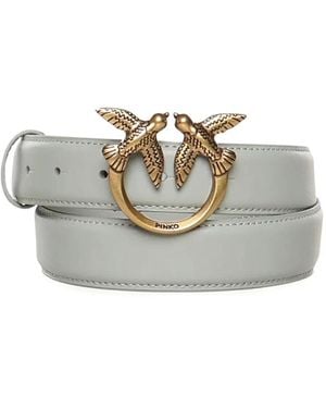 Pinko Love Birds Belt - Grey