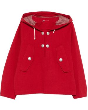Craig Green Front-Pocket Hoodie - Red