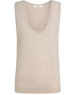 12 STOREEZ Scoop-Neck Tank Top - Natural